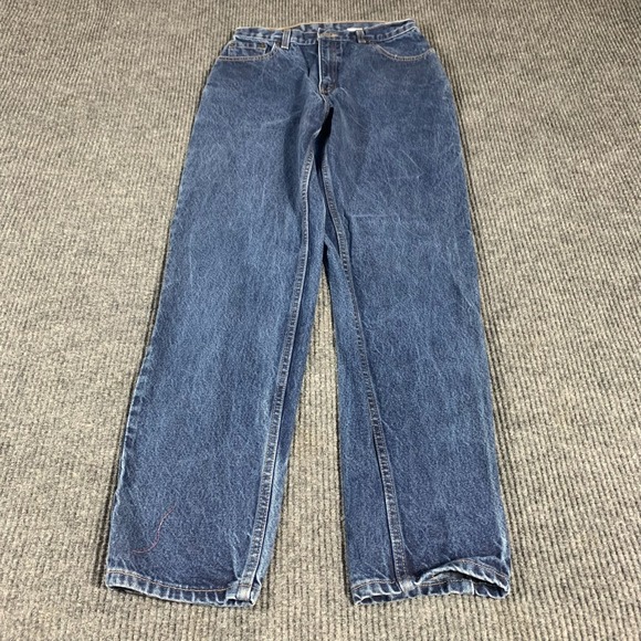 Levi's Denim - VTG Levis 550 Jeans Womens 10 Blue Denim Mis L Relaxed Fit Tapered Leg Mom 28x30
